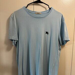 Burberry Brit Mens T-Shirt baby blue